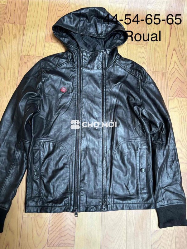Áo khoác da ROIAL Unisex size M,L
