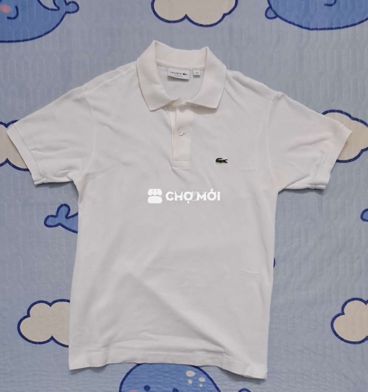 Áo polo Lacoste Nam Trắng size M