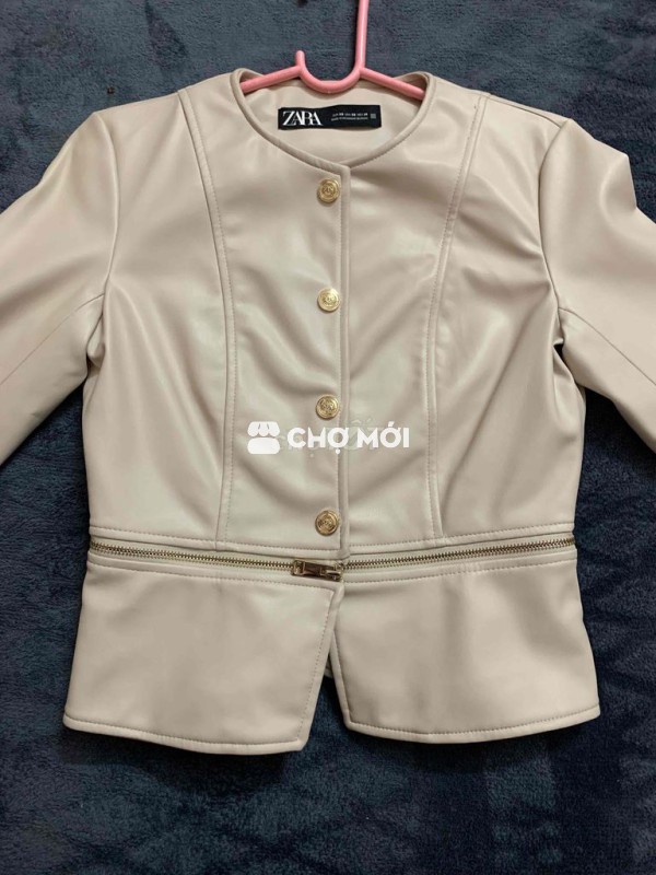 Áo khoác da Zara nữ auth