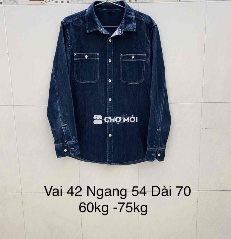 Áo sơ mi nam Jean đã sử dụng