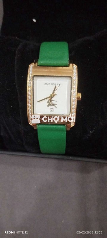 Đồng hồ nữ Burberry pin nguyên hộp