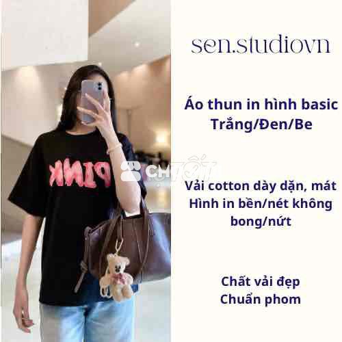 Áo thun nữ Cotton Oversized
