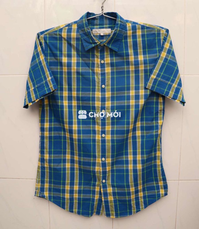 Áo sơ mi nam kẻ caro size M