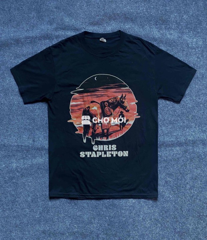 Áo phông Chris Stapleton Unisex Đen M