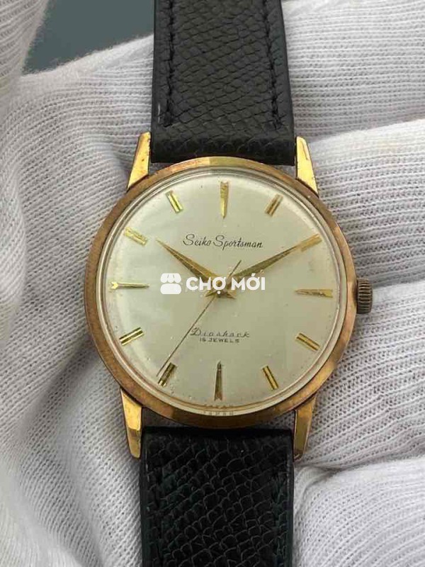 Đồng hồ Seiko Sportsman bọc vàng