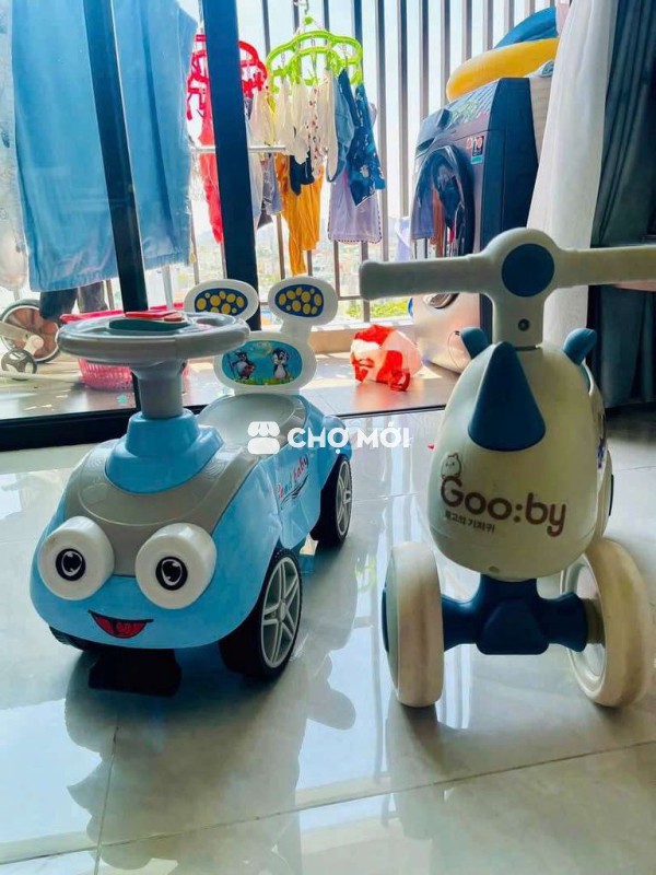 Thanh lý Xe chòi chân bé trai có nhạc mới đẹp