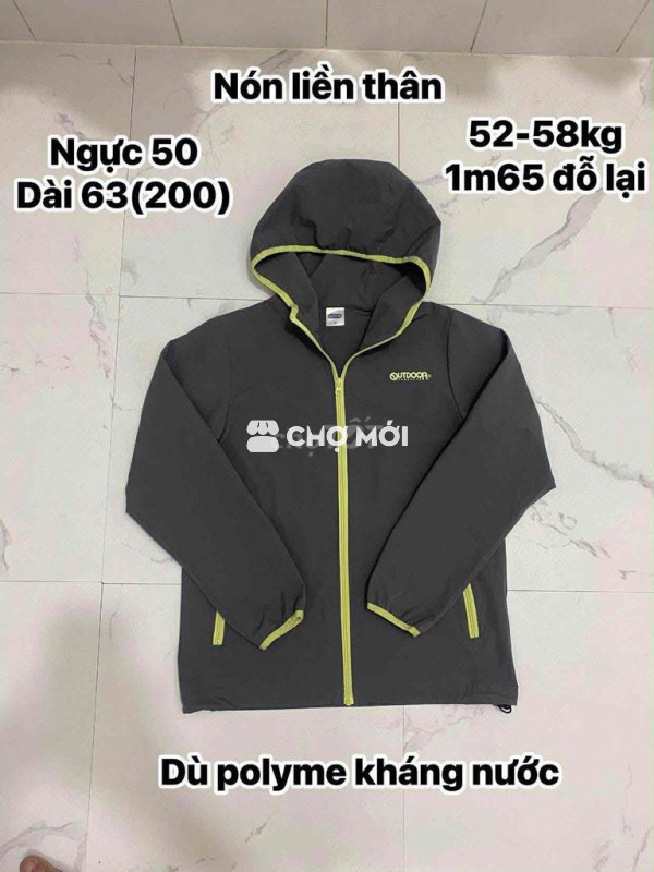 Áo khoác Outdoor nam Polyme size M