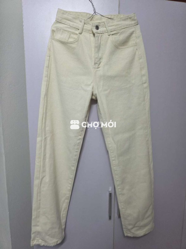 Quần jean nữ Hello You ống đứng