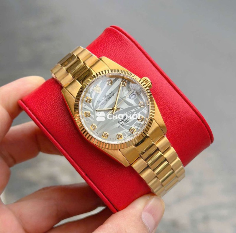 Đồng hồ Olympia Pianus OP.89322 Vàng gold Nam 37mm