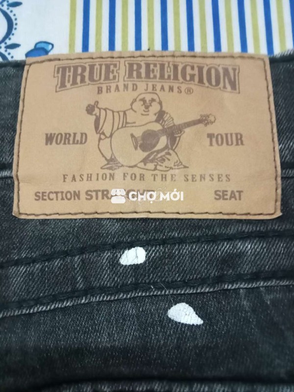 Quần jean nam True Religion Đen size 29