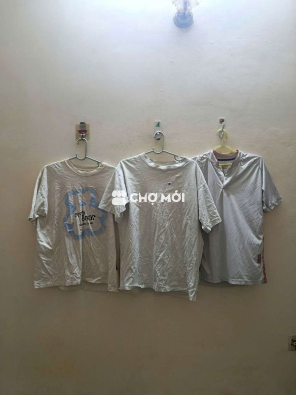 Thanh Lý 3 Áo Thun Nam Bền Đẹp L