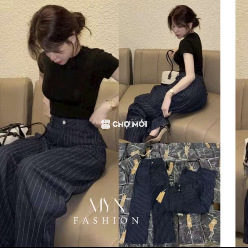 Quần ống rộng Nữ MYN Fashion