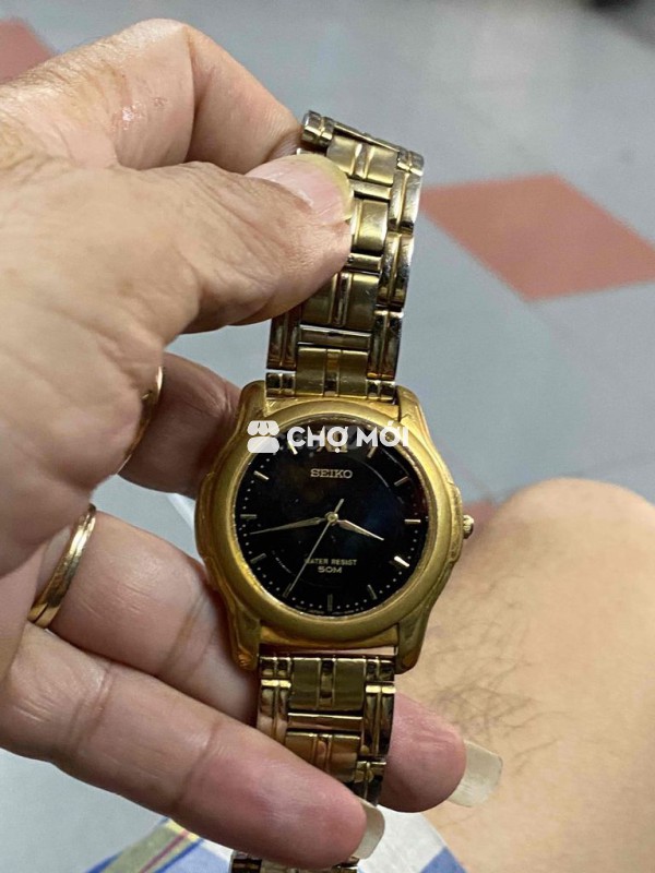 Đồng hồ Seiko nam vàng