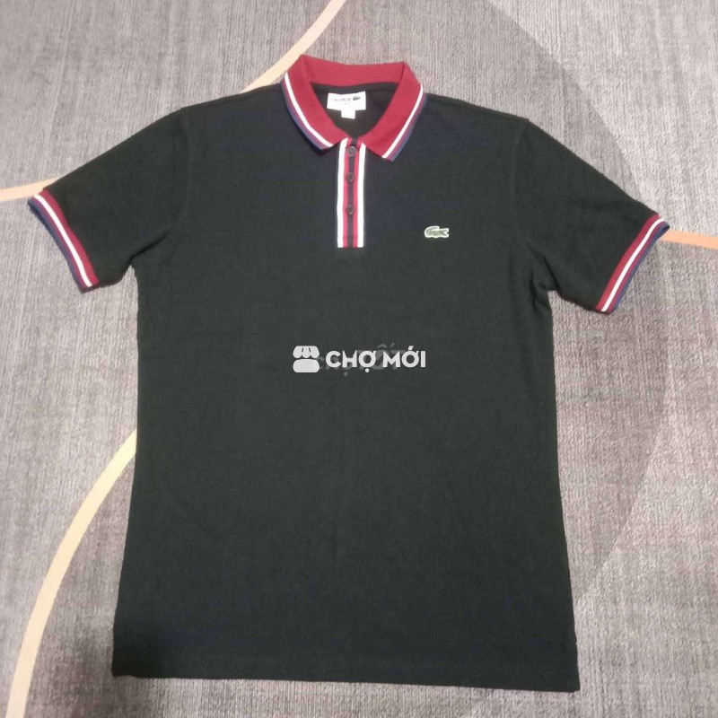 Áo polo Lacoste Nam Đen Mới 99%