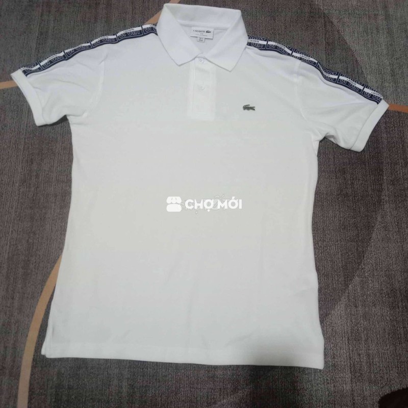 Áo polo Lacoste Nam Trắng Mới 99%