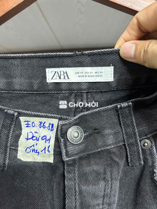 Quần jean nam Zara vải jean