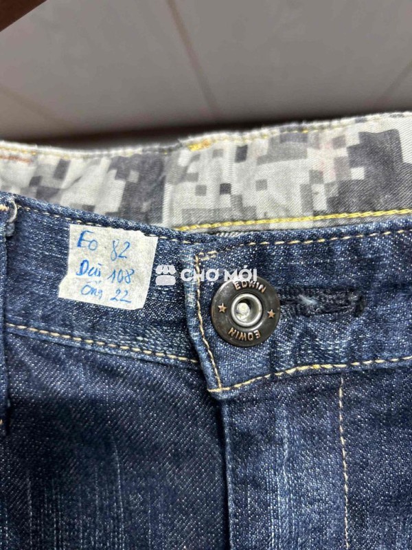 Quần jean nam Edwin EF503 vải bò size 30