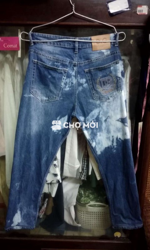 🇮🇹 Jeans Dolce&Gabbana nhộm tie-dye bụi chơi Tết