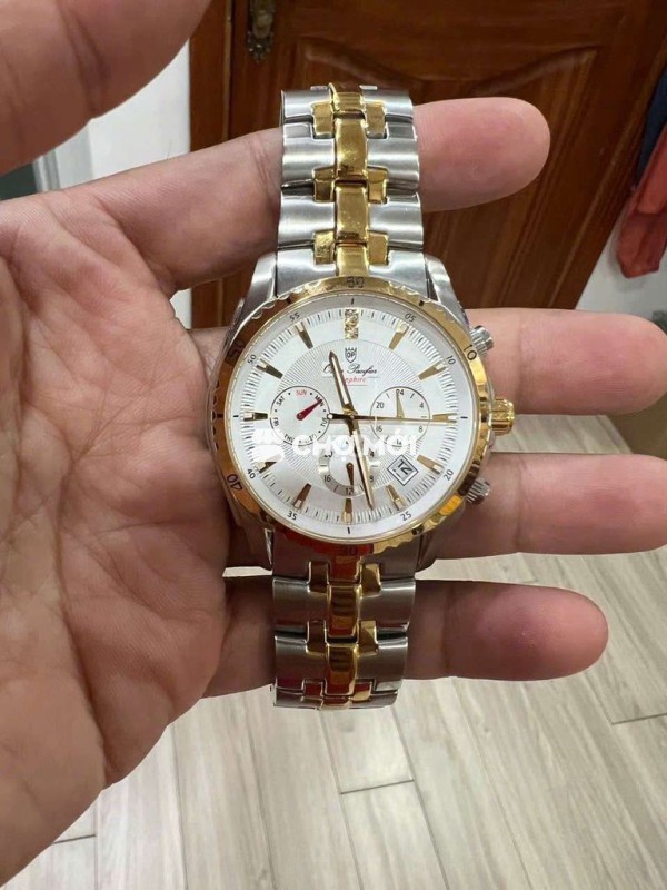 Đồng hồ OP Nam Thép không gỉ