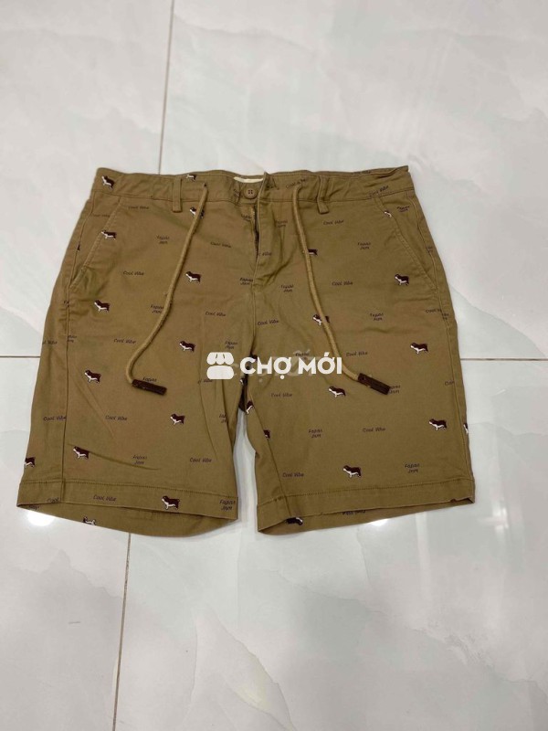 Quần short Nam FAPAS Khaki