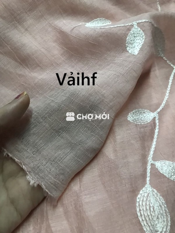 Vải thêu nữ mềm mại