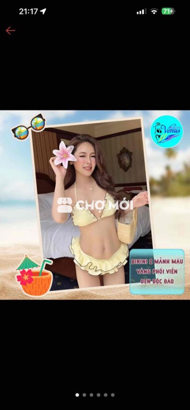 Bikini mùa hè ( mình chưa sử dụng nên mới pass ạ)