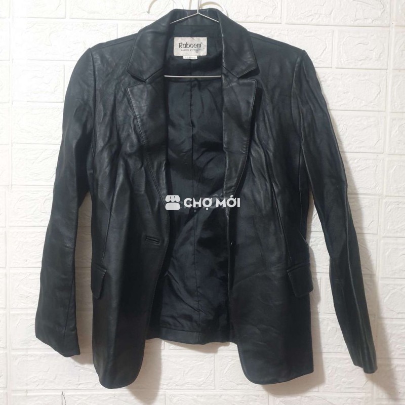 Áo khoác da Raboem nữ da thật