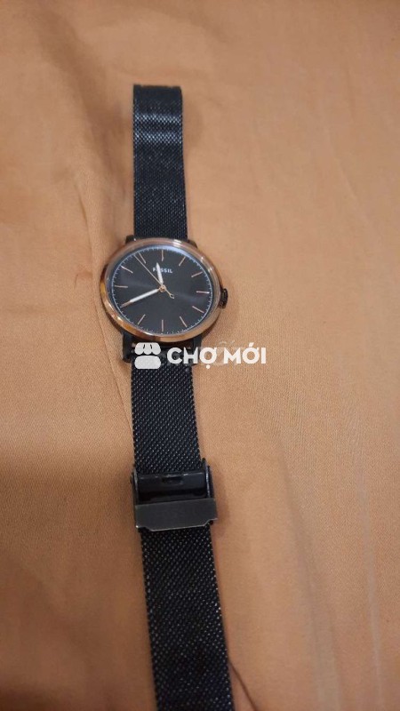 Đồng hồ Fossil Nữ Đen Kim loại