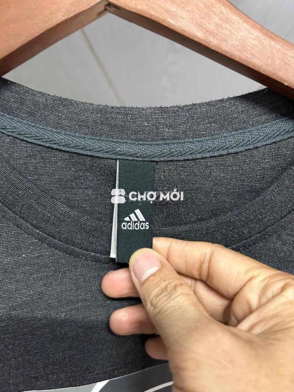 Áo nỉ Adidas nam vải nỉ size M
