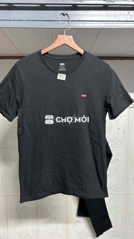 Áo thun Levis nam Cotton Đen