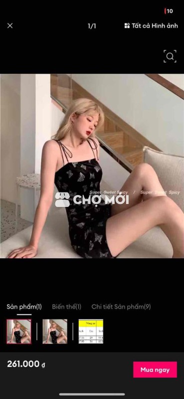 pass Đầm Nữ Vải nhung Hoạ tiết bướm