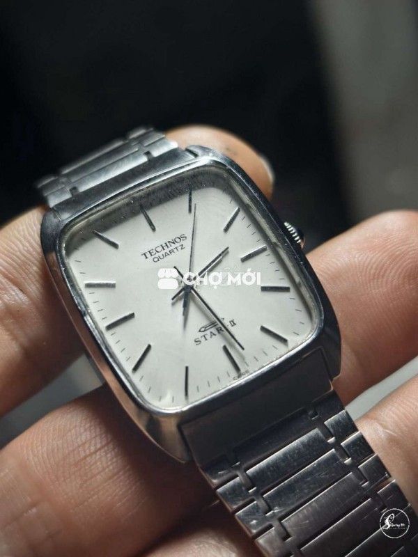 Đồng hồ Technos Star II Nam Bạc