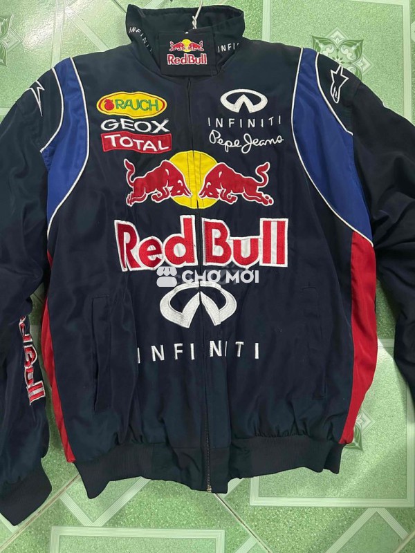 Áo khoác Red Bull Nam Đen