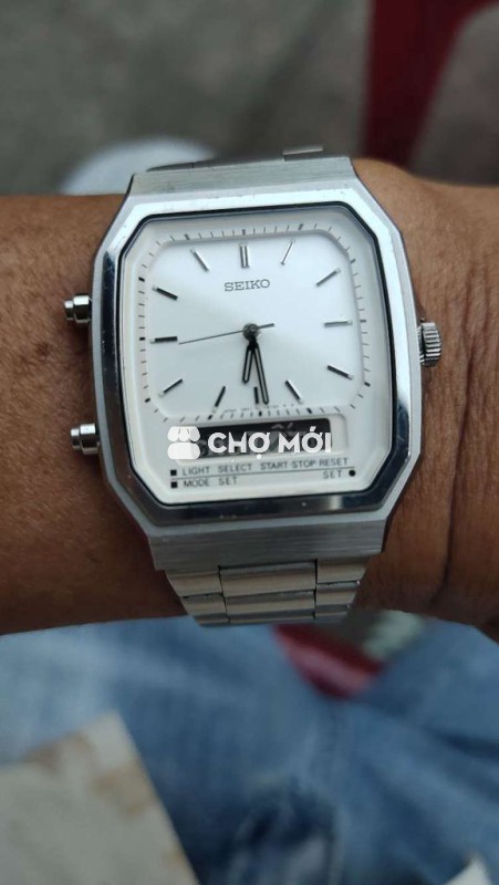 Đồng hồ Seiko H601-5070 Nam Bạc