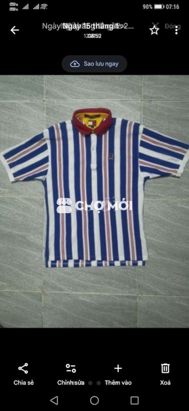 Áo polo Tommy Hilfiger GolfVin90s U.SBSSọc form Xs