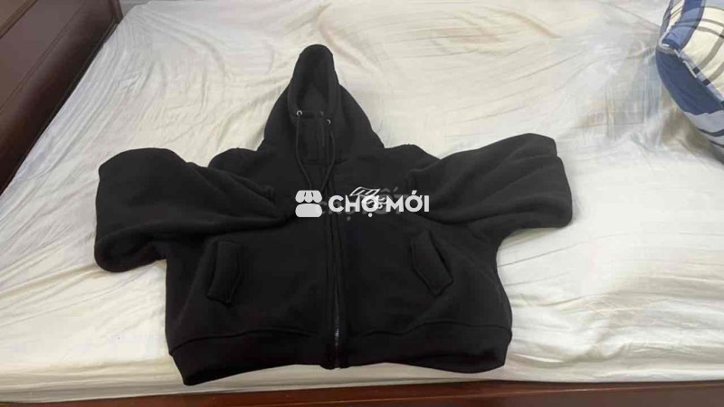 bán áo hoodie zip form boxy