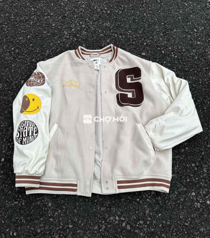 Áo khoác Varsity Unisex M 9/10
