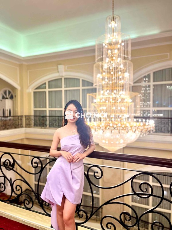 Đầm nữ phi lụa Hàn size M