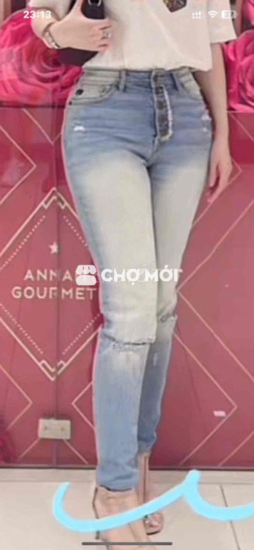 Quần jeans xịn xò xịn auth hãng Korea Denim 0000