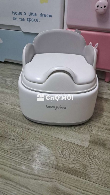 Bô vệ sinh Babyviva 3in1 new 98%