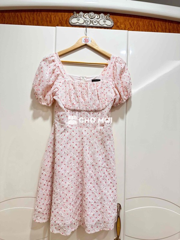 Váy OLV nữ size L màu hồng nhạt