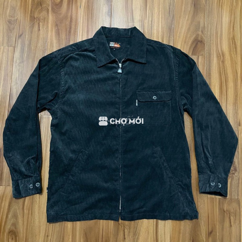 áo khoác nhung tăm FIRST DOWN