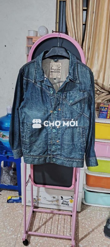 Áo khoác bò nam VOLCOM vải bò của mỹ