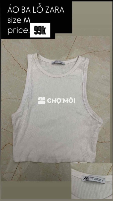 ÁO BA LỖ ZARA-BERSHKA