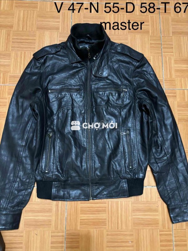 Áo khoác da nam da bò size M