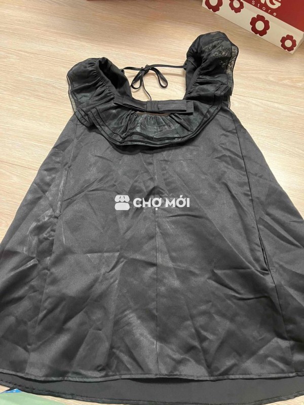 Đầm Babydoll Nữ Đen Free size