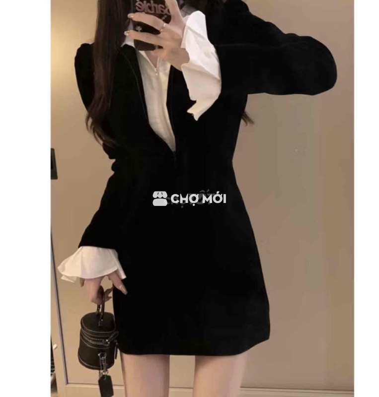 Váy ASHLEY Nữ Đen size S