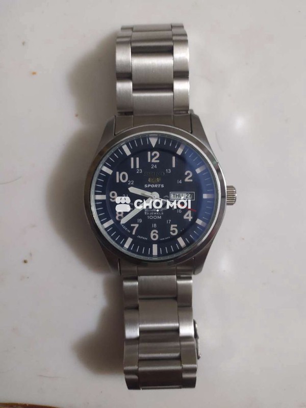 Đồng hồ Seiko Sports Nam Bạc