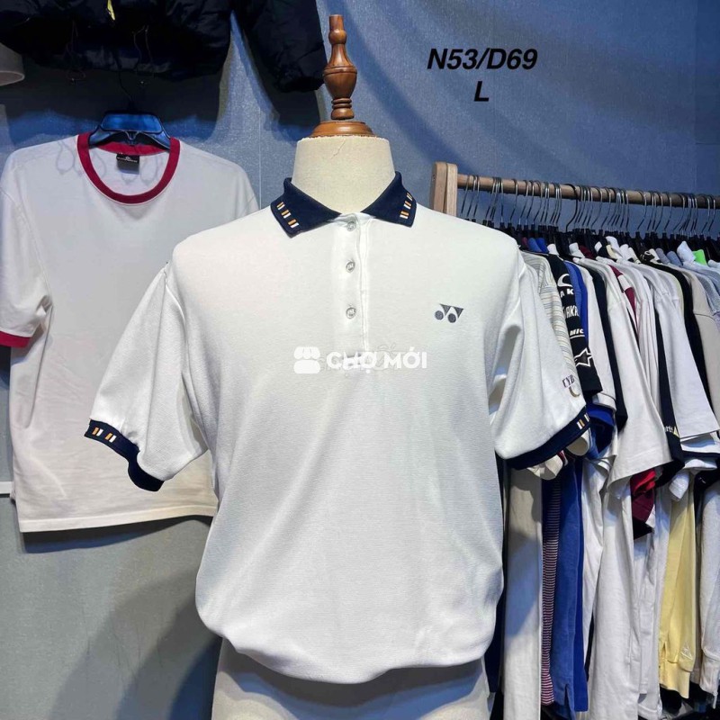 Áo polo Yonex nam trắng size L