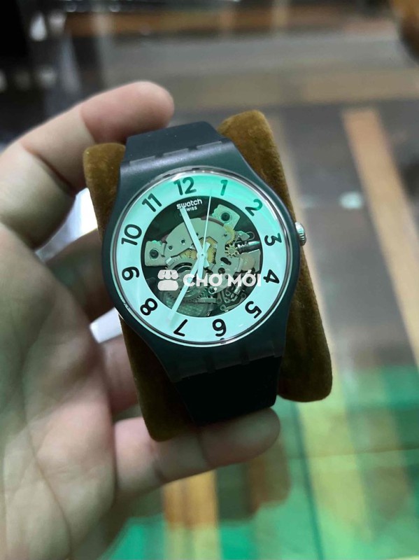Đồng hồ Swatch pin lộ máy